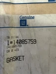 Nos Chevy Big Block Valve Cover Gaskets Gm # 14085759. Fixed Price $95.00.