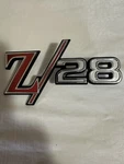 Vintage 1969 Z/28 Rear Panel Original Factory Emblem Please Read Description. Fixed Price $125.00.