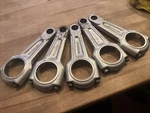 (5) Vintage Superod Small Journal 6 Inch 327 283 Connecting Chevy Sbc. Fixed Price $175.00.