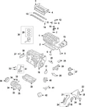 Genuine Volkswagen Camshaft 03H-109-101-N. Fixed Price $507.86.