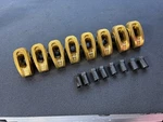 New Comp Cams 19005-8 Ultra-gold Arc Aluminum Roller Rocker Arms Sbc 1.6 Ratio. Fixed Price $205.00.