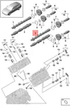Genuine Porsche Cayenne Panamera Camshaft Outlet Cylinders 4-6 PAB109102H. Fixed Price $968.63.