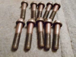 Nos 1969 1970 Mustang Cougar Fairlane 351W Cylinder Head Bolts Lot Of 10X C9OZ. Fixed Price $69.99.