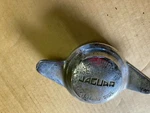 Jaguar Etype Xke Or Saloon Eared Hub Cap Knockoff Right Left Dull Chrome. Fixed Price $40.00.