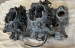 Vintage Weiand WCV3P Dual Quad Intake Manifold Sbc 283 327 350 4 Barrel. Fixed Price $590.74.
