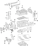 Genuine Mercedes-benz Cylinder Head 270-010-30-02. Fixed Price $2198.42.