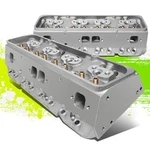 2X Aluminum Bare Straight Plug Cylinder Head For Small Block Chevy Sbc 302 350. Fixed Price $350.00.