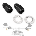 5/16 -24 Acorn Nut Kit And Lock Washers Universal Fits For Harley Black. Fixed Price $20.23.