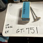 Genuine Gm #: 3989084 Std Exhaust Valve Nos Oem 1966-71 Oldsmobile L6. Fixed Price $16.20.