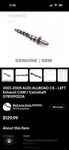 New Genuine Audi B5 C5 Vw Passat 2.8L V6 30V Exhaust Camshaft. Fixed Price $135.00.