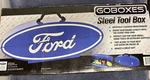 Goboxes Ford Motor Logo Steel Tool 23-1/2 9" 6" F1000V Blue Open. Fixed Price $179.99.