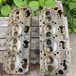 Pair Of Oem Original Big Block Mopar 452 Cylinder Heads Chrysler Dodge Plymouth. Fixed Price $275.00.
