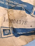 Gm Nos 3904378 Push Rod Guide Plate For Chevrolet Bb. Fixed Price $10.00.