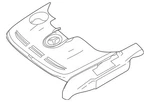 Genuine Mercedes-benz Cover 276-010-02-67. Fixed Price $118.67.