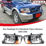 Left & Right Pair Lamps Headlights For Mitsubishi Pajero Montero 2000-2006. Fixed Price $178.85.