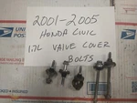 92-05 Honda Civic D16 D17 Valve Cover Bolts Set D-series Cylinder Head Oem. Fixed Price $29.99.