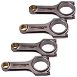 4X Racing Forged H-beam Connecting Rods Honda Prelude H22A1 H22A4 143MM. Fixed Price $359.37.