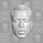 Simon Phoenix Demolition Man Custom Head For 1:18 1:12 1:10 1:6 Action Figure. Fixed Price $10.00.