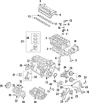 Genuine Volkswagen Cylinder Head 03H-103-351-B. Fixed Price $1481.14.