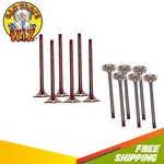 Engine Exhaust Intake Valve Kit Fits 84-90 Honda Accord Prelude 1.8L A18A1 A20A1. Fixed Price $48.74.