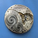 Vintage 12 Size Elgin Grade 303 Pocket Watch Movement Running. Fixed Price $70.00.