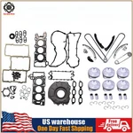 Cylinder Head Gasket Piston Set Timing Chain Kit For 2014-2020 Land Rover 3.0T. Fixed Price $392.50.