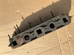 Mgb Engine Bare Cylinder Head 12H1326AFI, Marked 7-8-64 Believed 1965. Fixed Price $300.00.