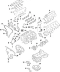Genuine Nissan Cylinder Head 11040-CD700. Fixed Price $1461.16.