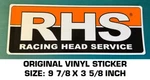 Head Service Rhs Original Vinyl Decal Sticker Racing-engine-performance. Fixed Price $9.50.