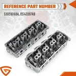 05143397AB For Mopar Dodge Chrysler Jeep 5.7L Hemi Cylinder Heads Set Pair 03-08. Fixed Price $770.99.