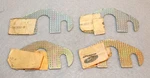 1966-72 Ford Mercury Station Wagon Nos Dual Action Tailgate Latch Striker Shims. Fixed Price $59.00.