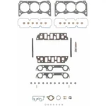 Fel-pro Permatorque Engine Cylinder Head Gasket Set Hs 9644 PT-1. Fixed Price $167.08.