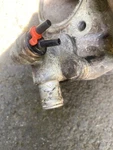 1986.5 Porsche 928 5.0L , Engine Cylinder Head Coolant Flange. Fixed Price $29.99.