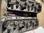 67 Corvette 3904391 Cylinder Heads Dated J-10-66 435 427 Big Block Pair. Fixed Price $4914.00.