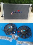 3 Core Aluminum Radiator Ford Falcon V8 / 6 Cylinder Xc Xd Xe Xf Mt & Fans. Fixed Price $172.44.