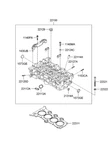 2210026850 Genuine Head Assy-cylinder For Kia Cerato 2003-2005 /dhl. Fixed Price $852.50.
