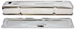 1950-62 Chevrolet Truck; L-6 235 Valve & Side Cover Set; Steel; Chrome. Fixed Price $84.99.