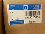 Genuine Gm Oem Gasket Kit 12513084 3.1L 3.8L V6 1987-90 Pontiac Buick Oldsmobile. Fixed Price $29.99.