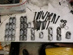 1960-1964 Ford Galaxie/thunderbird Rocker Arm Shaft Stands 352 390, 1961 1962 63. Fixed Price $120.00.
