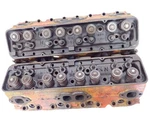 Oem Gm Sbc Cylinder Heads 3731762 1956 Corvette Dual Quad 2X4 Carbs A27 B8. Fixed Price $2950.00.