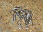 Ford 1932-53 Flathead Transmission To Bellhousing Bolt & Washer Set 8BA 59A. Fixed Price $5.95.