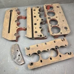 Vintage Ford Flathead V8 Boring Plate Fixtures Stud Removal Bypass Storm TCP9-C1. Fixed Price $1400.00.