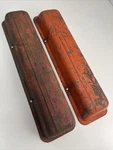 1960-67 Chevrolet Small Block Script Valve Covers Impala Chevelle Corvette O2. Fixed Price $59.95.