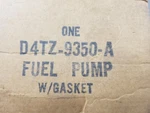Oem Ford D4TZ-9350-A Fuel Pump Mechanical 1974 76. Fixed Price $74.95.