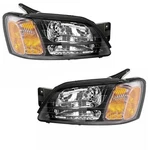 For 00-04 Outback & 03-06 Baja Front Halogen Headlight Headlamp W/bulb Pair Set. Fixed Price $208.95.
