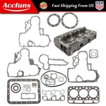 Complete Cylinder Head For Kubota Scat Trak Bobcat W/ Valves Gaksets D1402. Fixed Price $278.85.