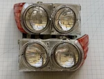 1972-1989 Mercedes R107 450SL 560SL Slc Headlights Lamp Oem Pair Set. Fixed Price $495.17.