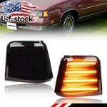 Smoked Amber Led Corner Side Marker Lights For 87-88 Oldsmobile Cutlass Supreme. Fixed Price $49.99.