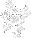 Genuine Nissan Cylinder Head 11040-CD700. Fixed Price $1511.54.
