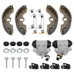 Front Brake Wheel Cylinder & Shoes Kit For Honda Fourtrax TRX300 2X4 1993-00. Fixed Price $89.92.